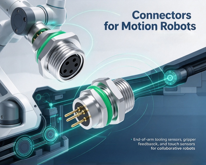 วิธีเลือกตัวเชื่อมต่อสำหรับ Motion Robots: ข้อควรพิจารณาที่สำคัญ 3 ประการ